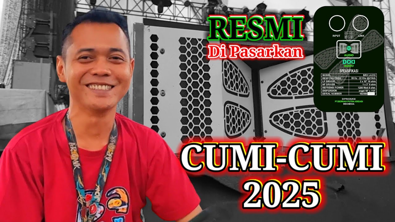 HOTNEWS‼️LINE ARRAY CUMI-CUMI RESMI DIPASARKAN, KI BAYAN DODOT BLAK-BLAKAN RENCANA 2025