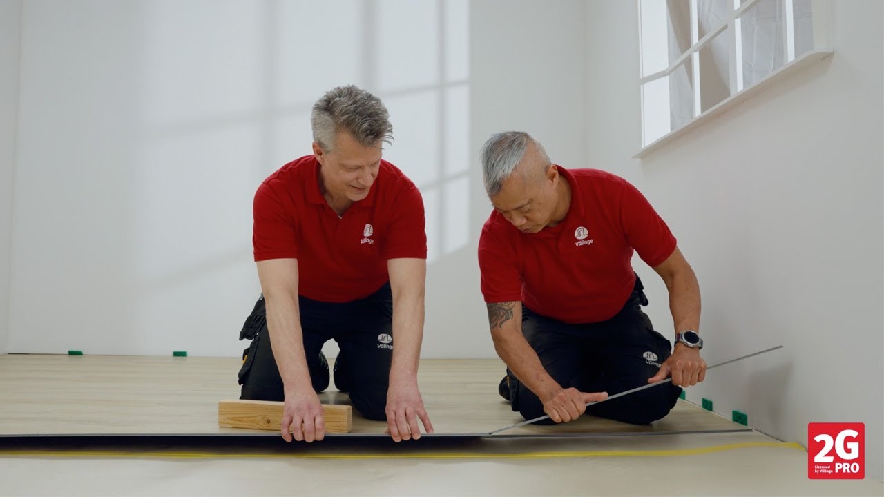 2G PRO | Resilient Flooring | Installation instructions