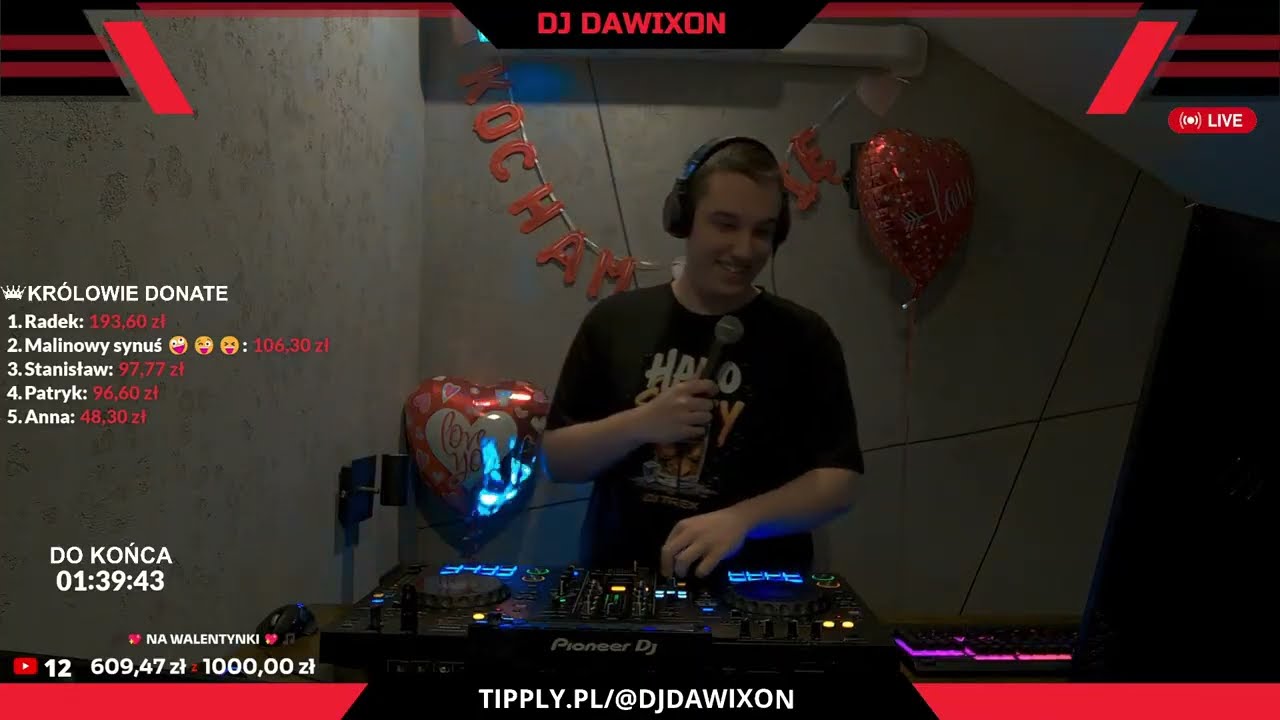 💖🎧 WALENTYNKOWE OSTATKI 2026 💘 DJ DAWIXON 💞 14.02.2026 🔊🍸