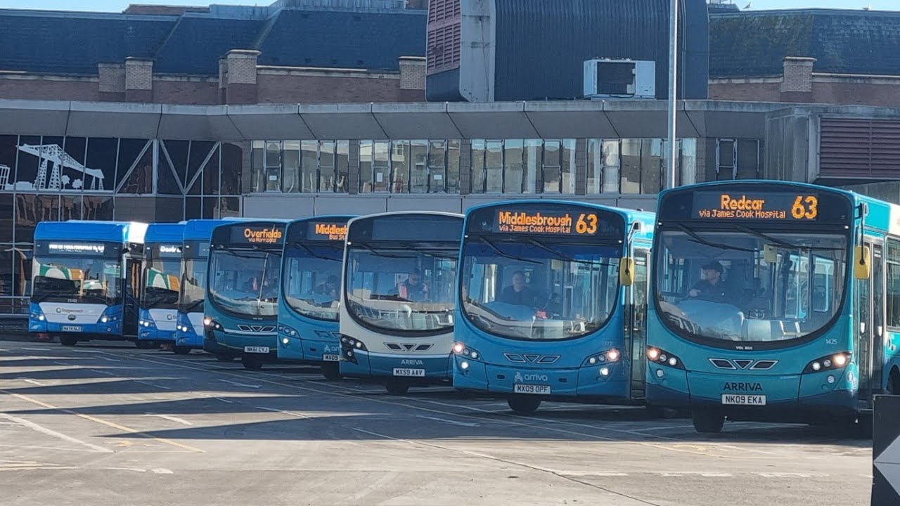 Buses In Middlesbrough (14/2/26)