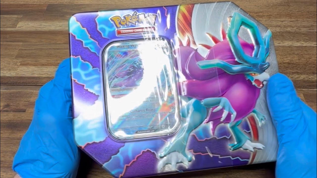 Opening 2025 Paradox Destinies Walking Wake EX tin.  $17 (5packs)🎄Black Friday, Walmart exclusive.  