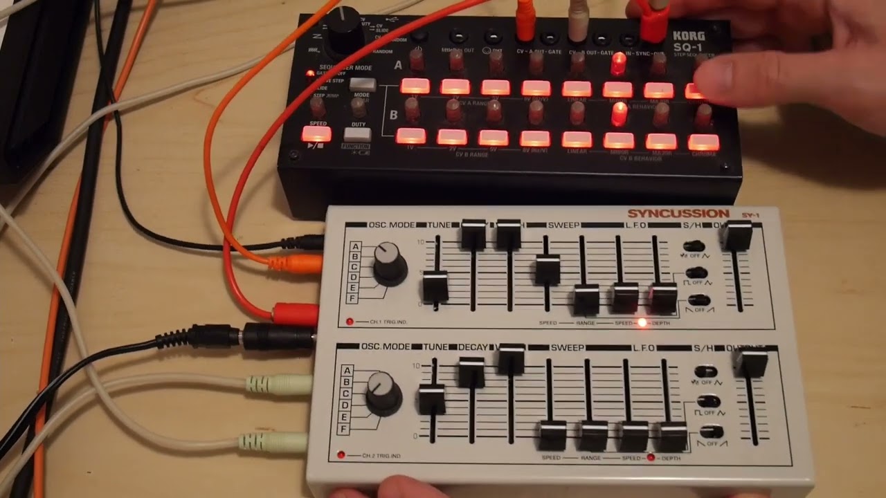 THC Syncussion SY-1 Mini demo (No talking)