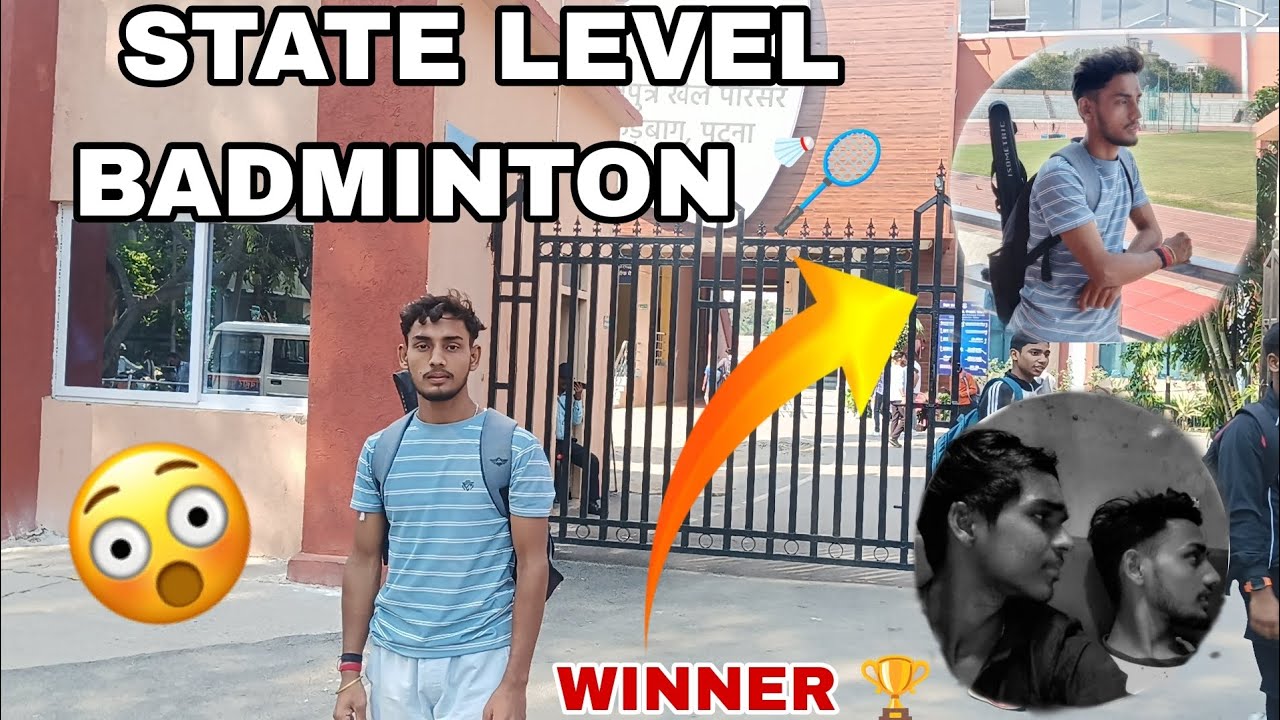 STATE LEVEL BADMINTON CHAMPION 🏆 PATLIPUTRA SPORTS COMPLEX 🏸 ( PATNA ) 🥰
