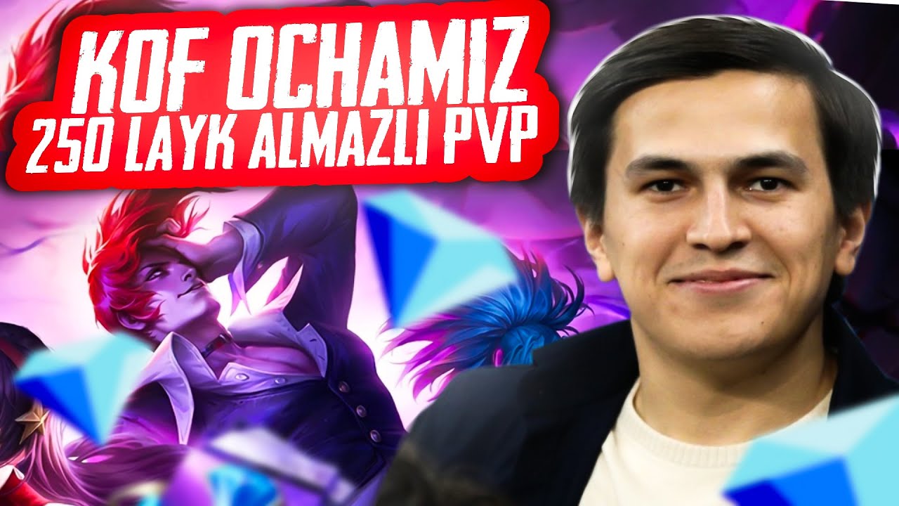 250 LIKE ALMAZLI PVP VA K.O.F OCHAMIZ|MLBB