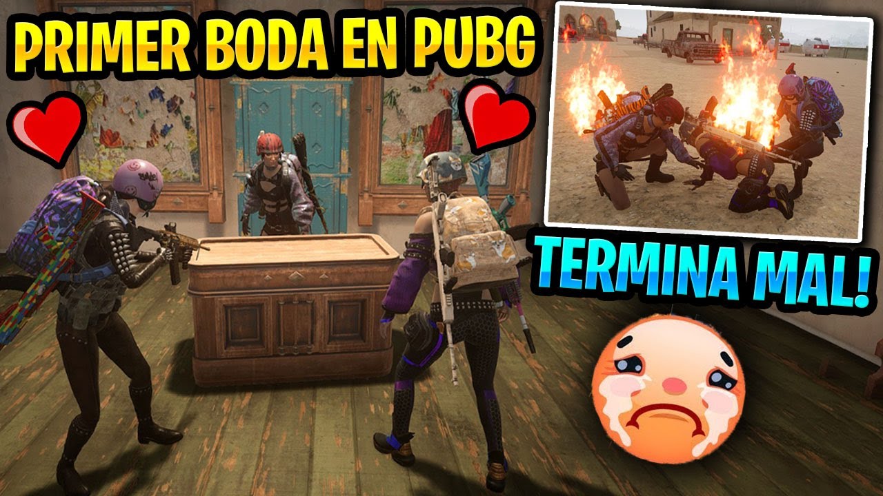 LA PRIMER BODA en PUBG TERMINA MAL!! - MI NOVIA EN MODO TOXICA ME ABANDONA!