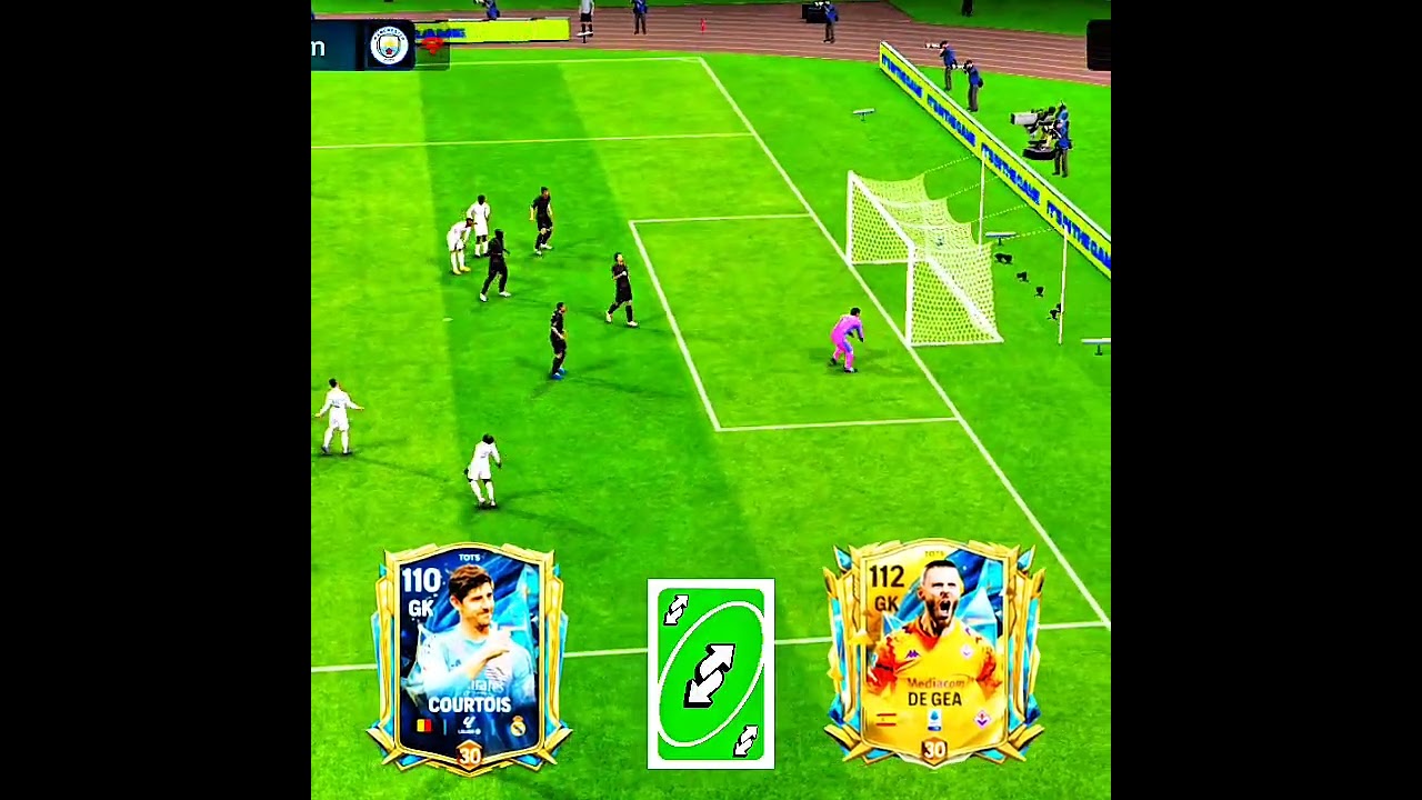 Courtois VS De Gea ☠️🔥 #fcmobileid #fifamobile #eafc #eafcmobile
