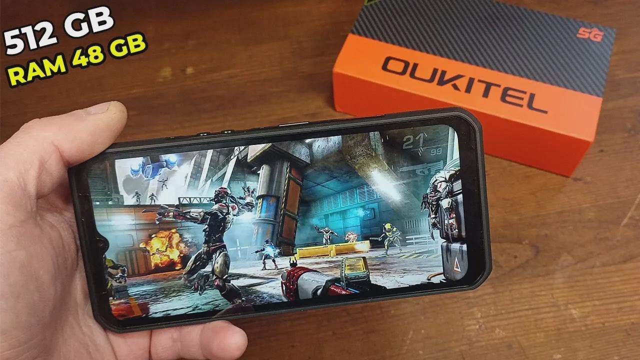 OUKITEL WP55 PRO: o celular resistente que roda todos os jogos!