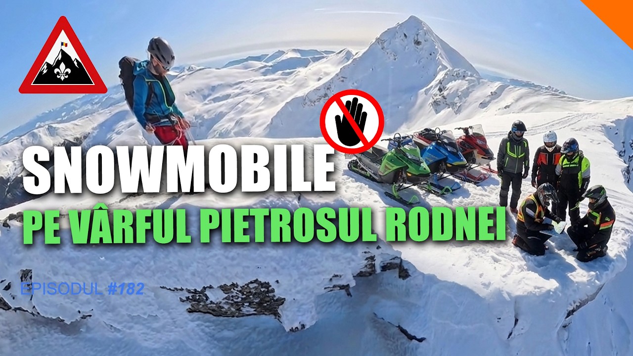 Varful Pietrosul Rodnei 2303m | Invazie de snowmobile! Parc Național sau proprietate PRIVATA?