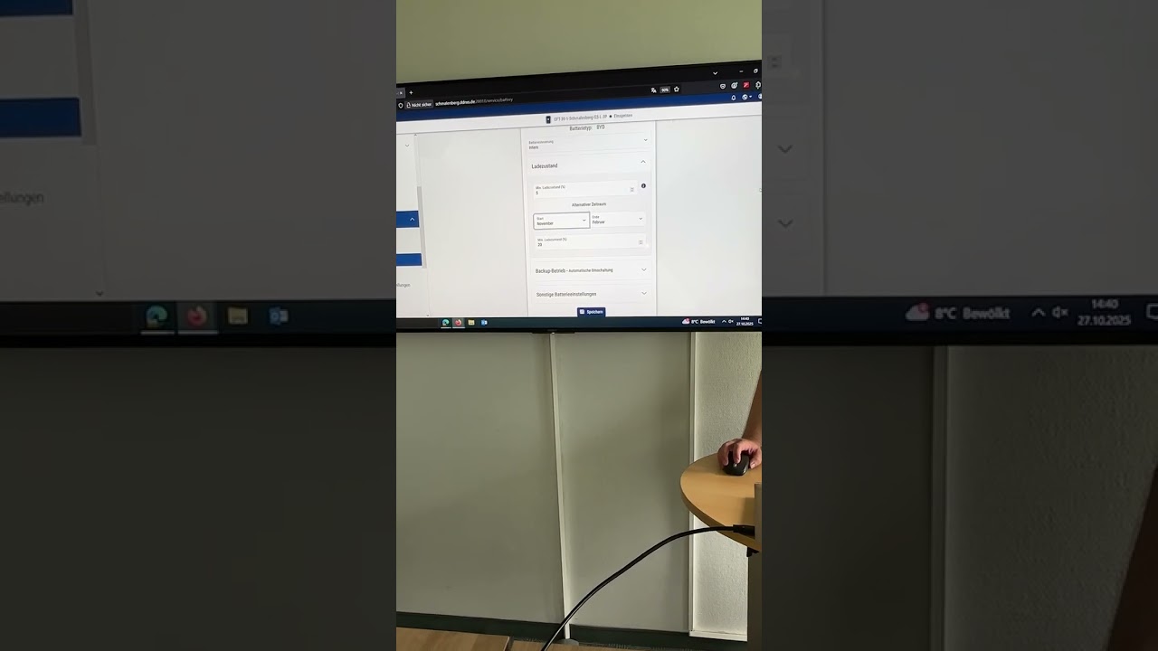 Batterieeinstellungen im PLENTICORE | KOSTAL