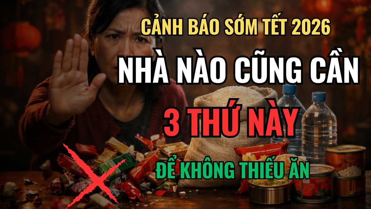 ❌ Đừng Mua Bánh Kẹo Tết 2026! 3 Thứ Quan Trọng Hơn Ai Cũng Bỏ Qua