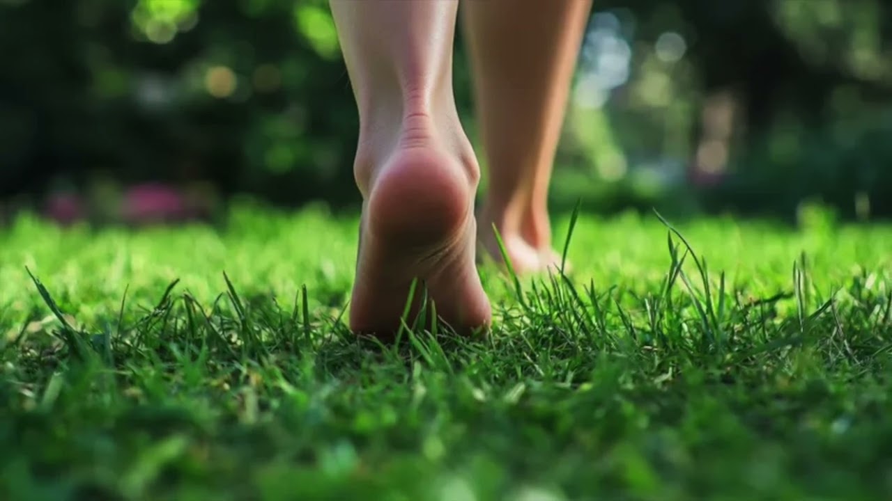 Walking Barefoot On The Earth