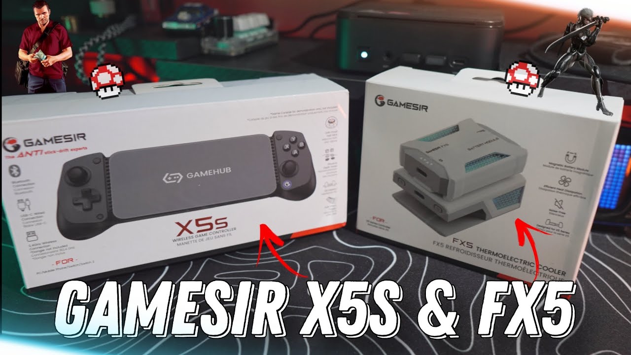 Gamesir X5s и Fx5 / Замена Портативкам