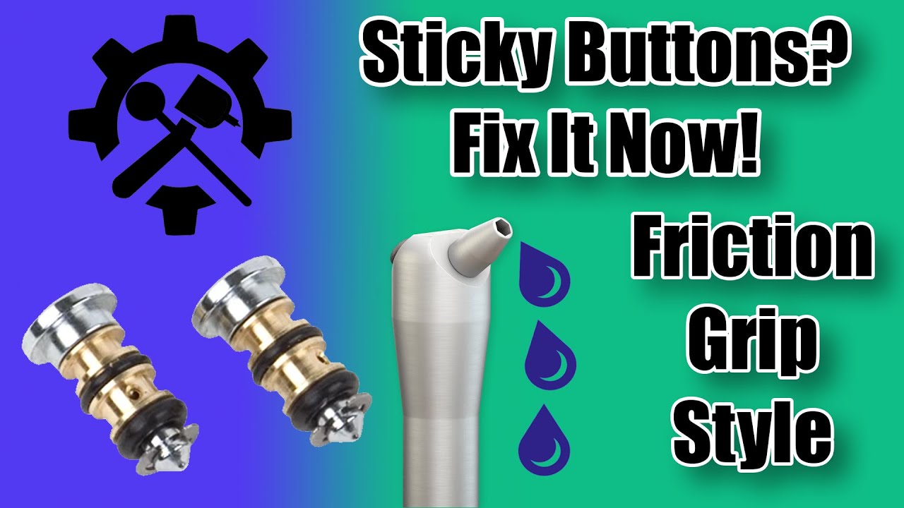 Air Water Syringe - Sticky Buttons - Dental Equipment