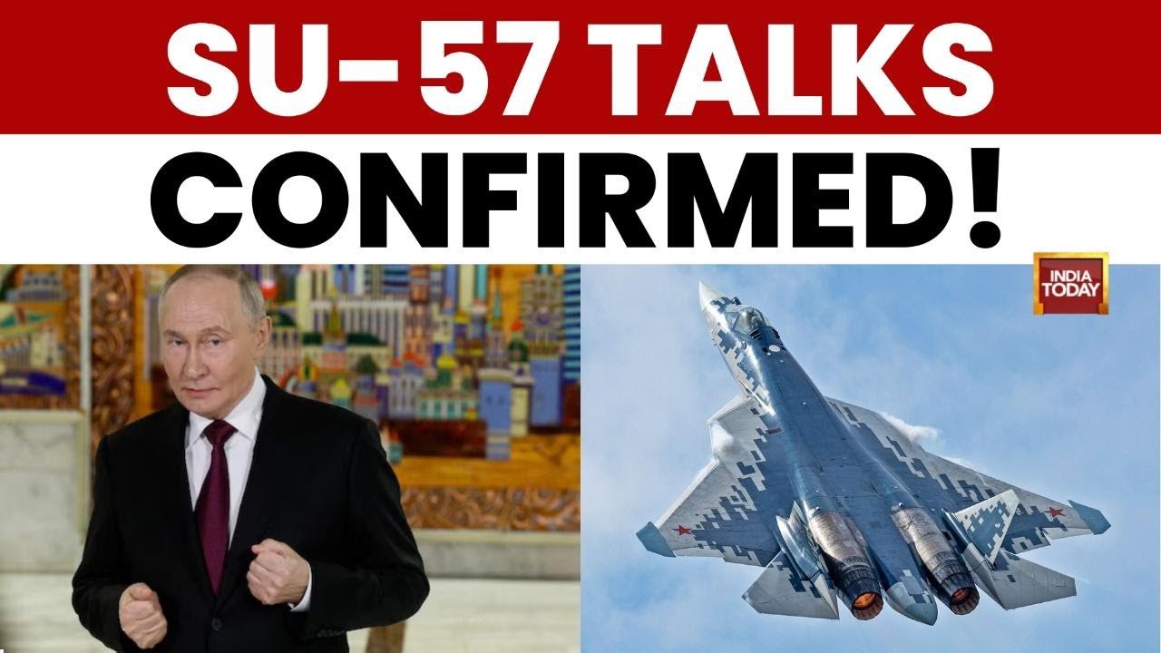 Russia Ratifies RELOS; Su-57 Talks on Agenda as Putin Heads to India | India Today News