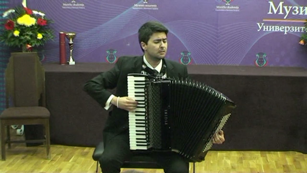 A. van Dam: Oči čarnaje (AKORDEON ART plus 2018, Accordion varyete - Laureat XVII Cat, Lazar Pušić)