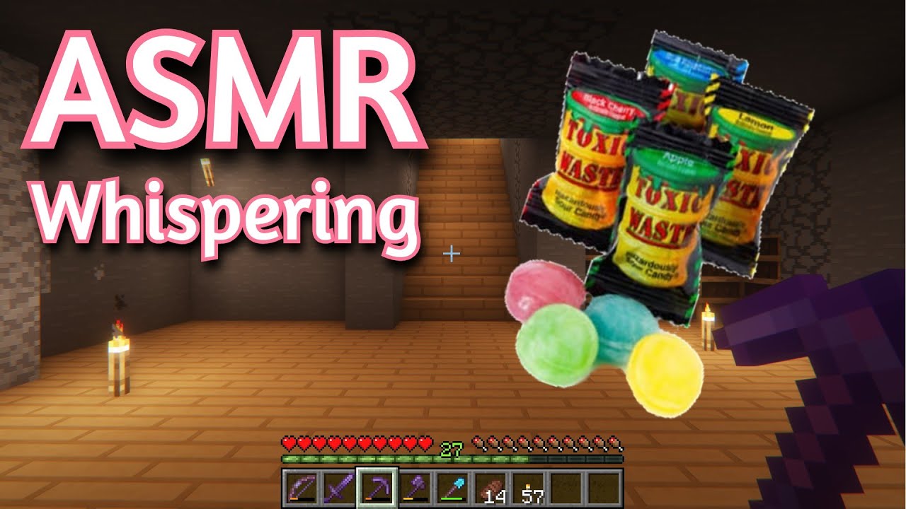 ASMR Gaming | MINECRAFT SURVIVAL EATING TOXIC WASTE (89) | Keyboard/Mouse Sounds 💤