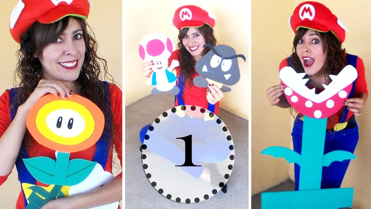 Como hacer figuras de mario bros en fomy // COMBO Mario Bros // COMBO fiesta infantil
