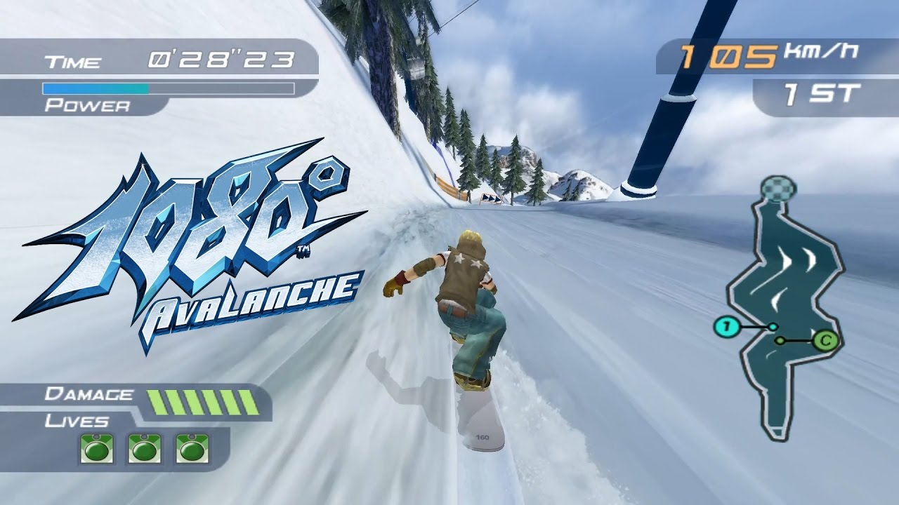 [60 FPS] Dolphin Emulator 5.0-1691 | 1080° Avalanche [1080p HD] | Nintendo GameCube