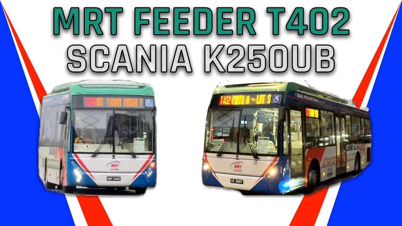 Bus Rides #48: MRT Corp x RapidKL MRT Feeder Route T402 Ride Compilation