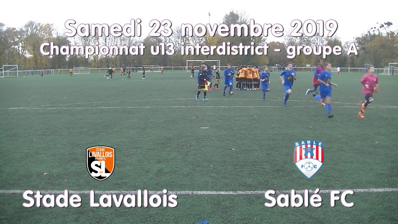 Résumé u13, Laval-Sablé, 23 novembre 2019