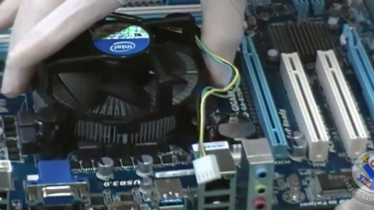 Manutenção de Computador - ClickZoom 001 - Pasta Térmica e Cooler Socket 1155