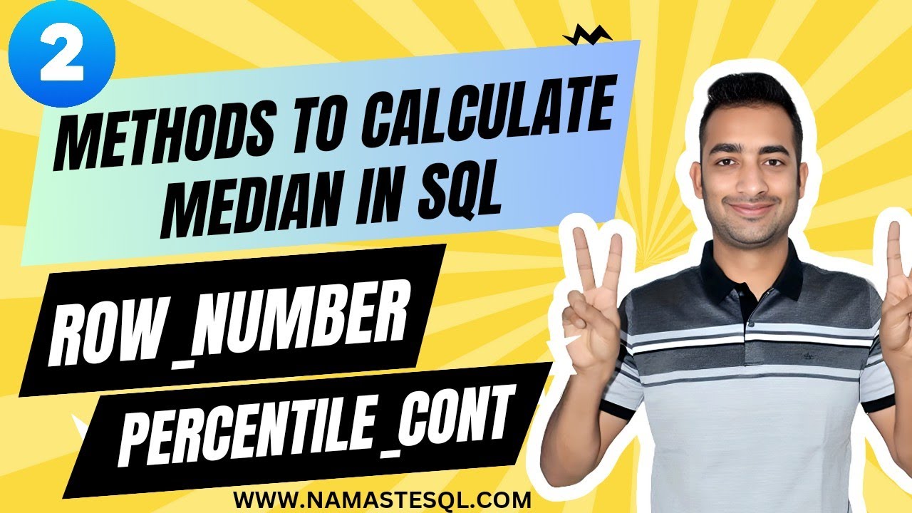 2 Methods To Calculate Median With SQL | How To Calculate Median in SQL Server