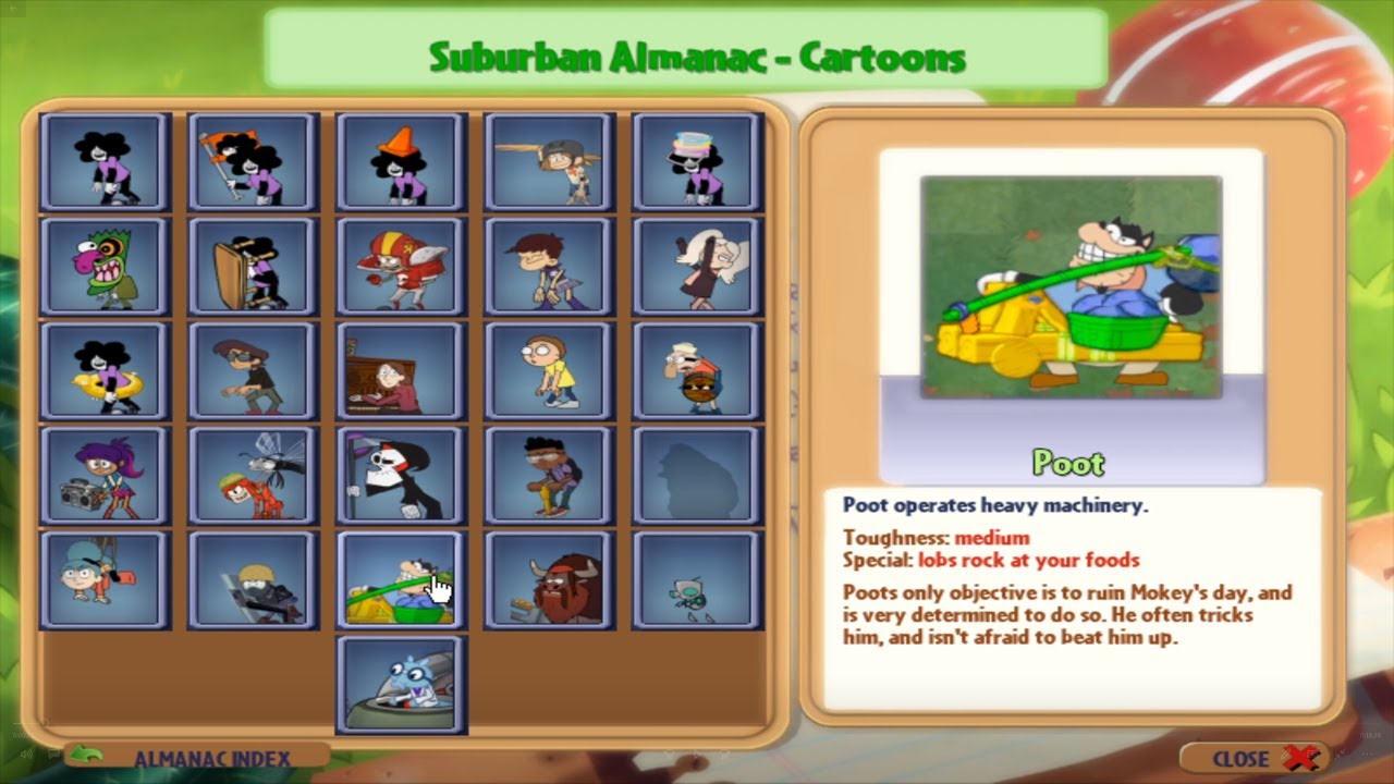 Plants vs Zombies Mod Foods Vs Cartoons #3 - Dr.Zomboss's Revenger