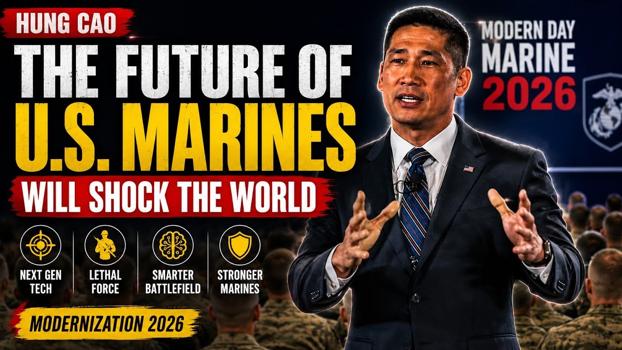 Hung Cao Discusses U.S. Marine Modernization at Modern Day Marine 2026