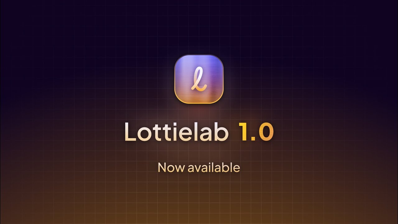 The Most Powerful Lottie Animation Tool | Lottielab 1.0 ✨