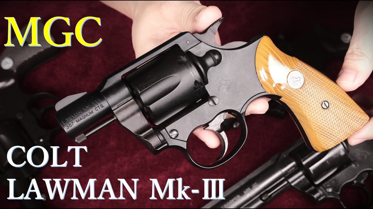 絶版 MGC COLT LAWMAN Mk-Ⅲ 2in HW：CAW版、MGCトルーパーなどと一緒に