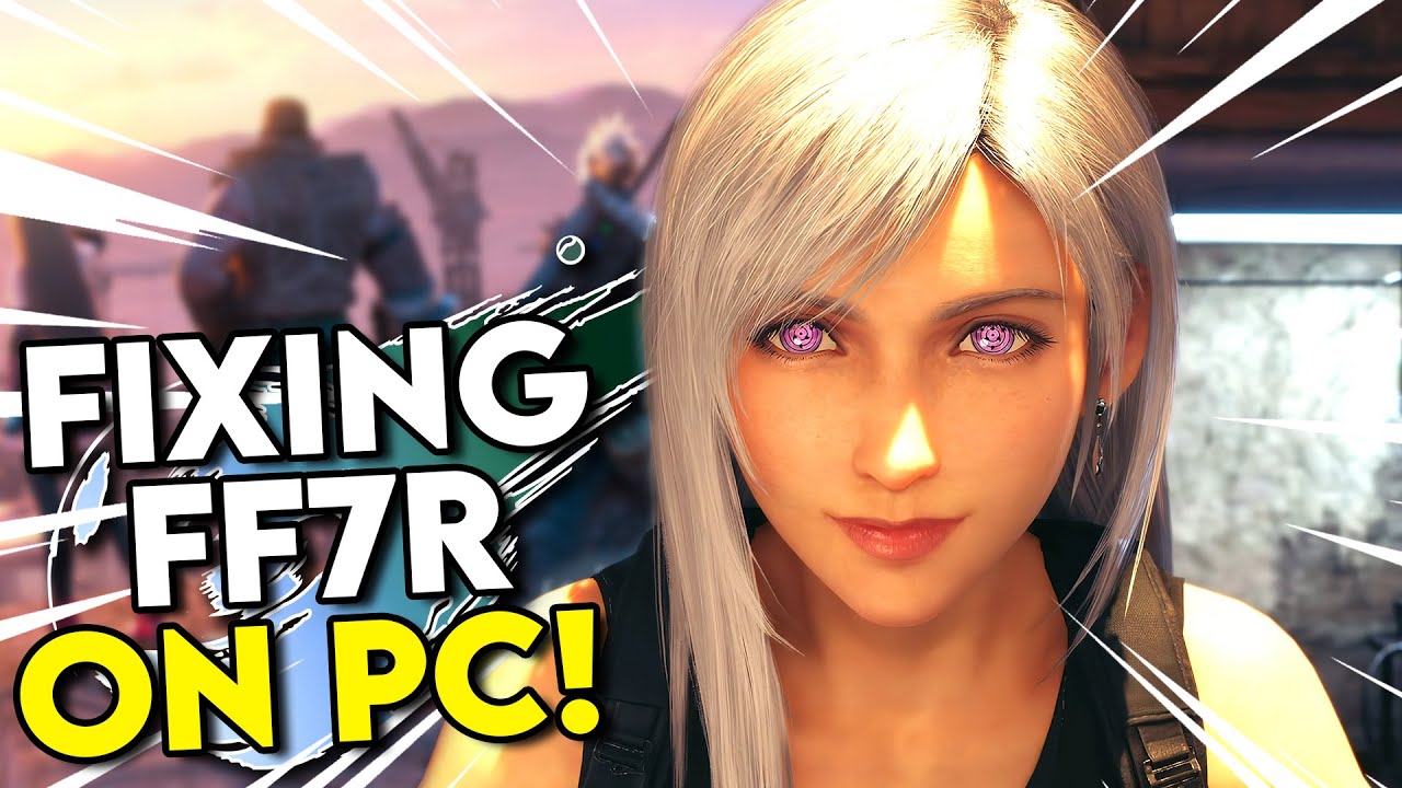 CHANGE THIS BEFORE YOU PLAY FINAL FANTASY 7 REMAKE ON PC