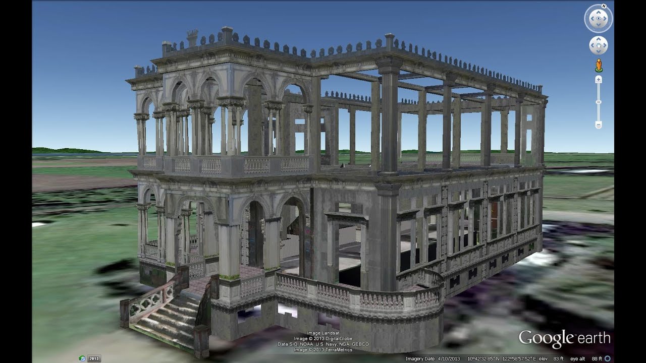 HISTORICAL PLACES OF PHILIPPINES IN GOOGLE EARTH PART ONE ( 1/4 )