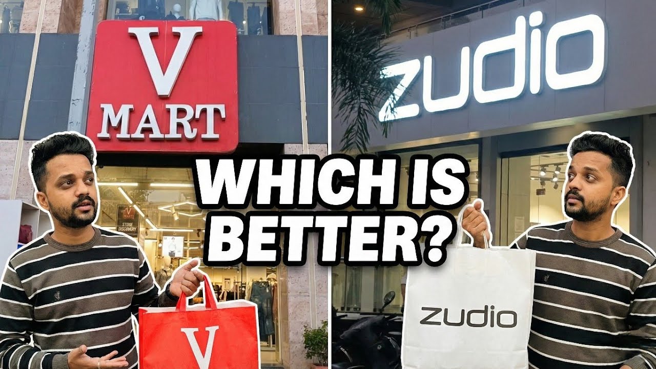 Sasti shopping: V-Mart vs. Zudio! Day 44 of my life