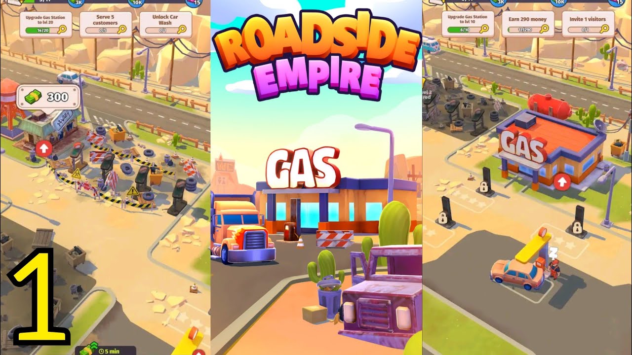 Roadside Empire Gameplay Walkthrough Part 1 (Ios.android) #gamingvideos