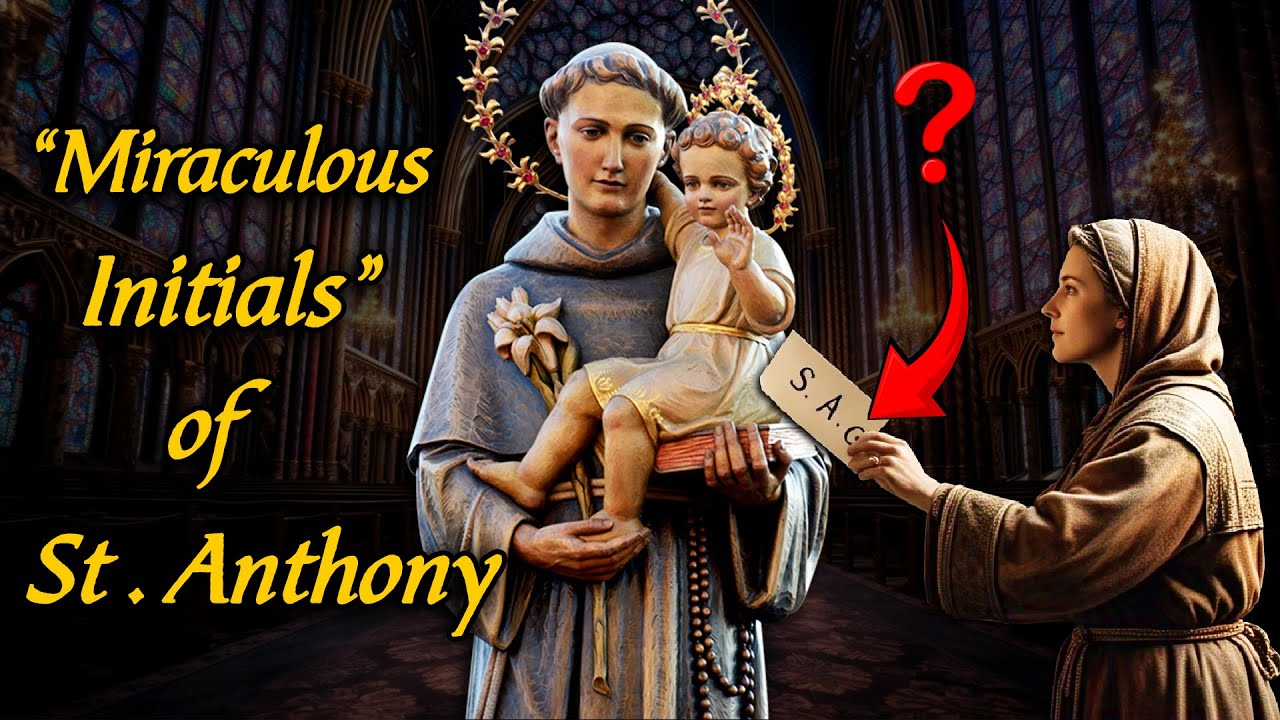 The Secret Initials you SHOULD USE | Wonderful Miracles of St. Anthony of Padua