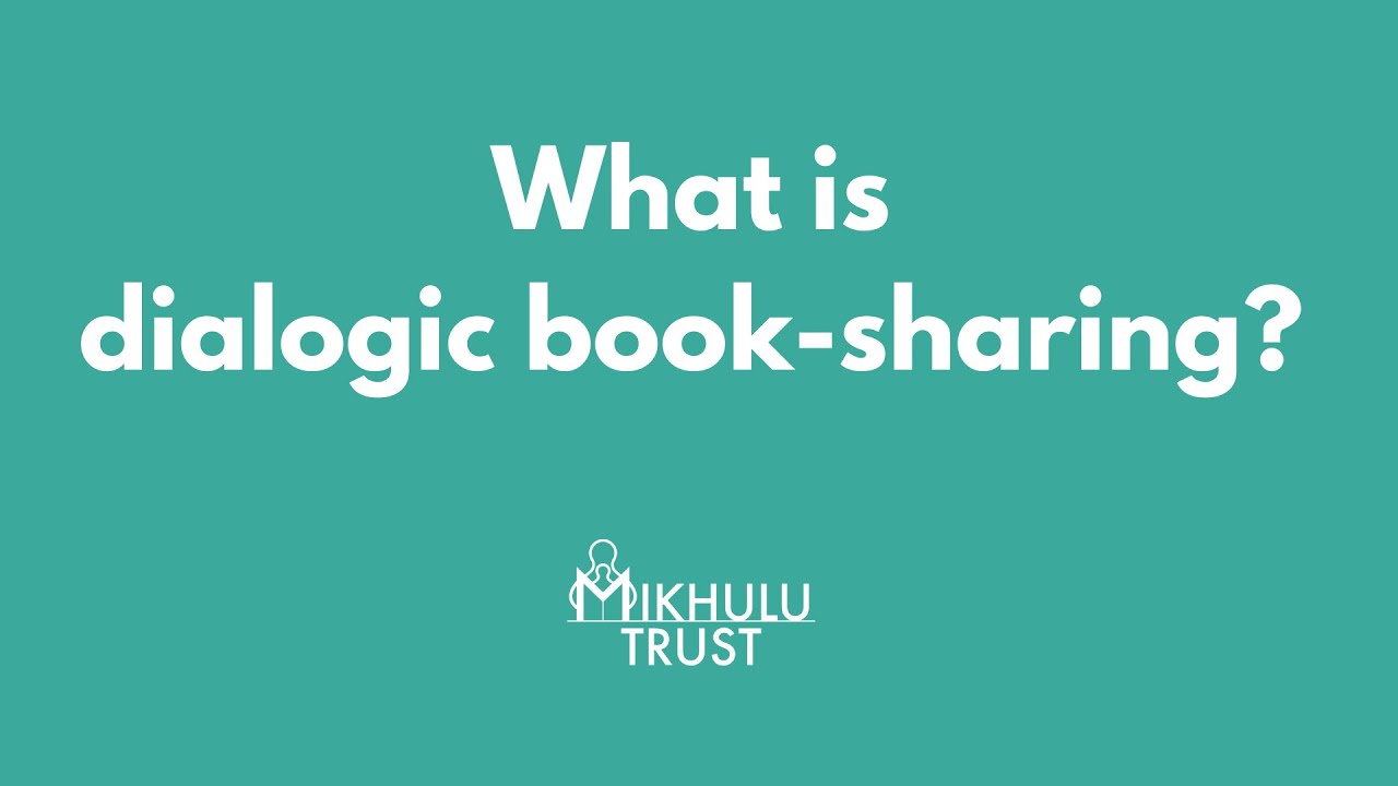 What is dialogic book-sharing?