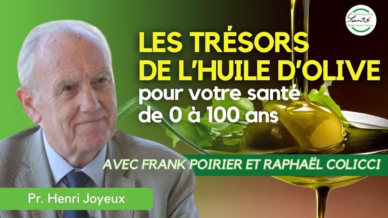 Webinaire gratuit : Les trésors de l’huile d’olive pour votre santé de 0 à 100 ans