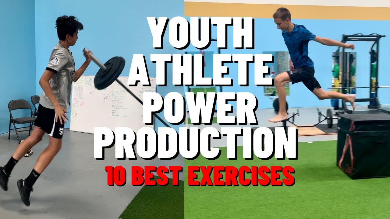 Exercises To Develop Power Youth Athletes | Power Production Exercises For Youth Athletes
