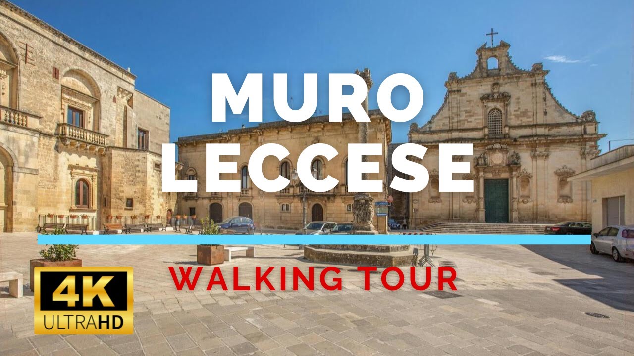 Muro Leccese (LE), Salento, Puglia | Walking Tour - Travel guide | 4K HDR 60fps