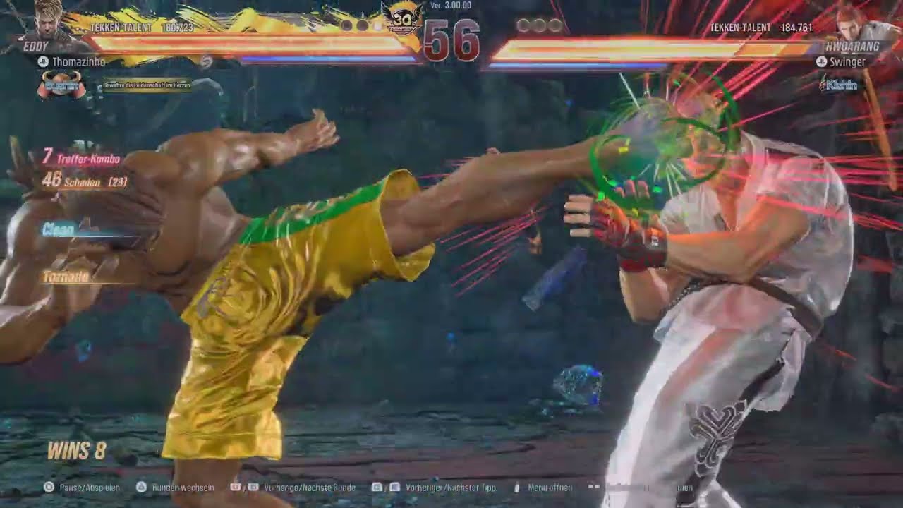 TEKKEN 8 | Eddy Gordo vs Hwoarang 4K