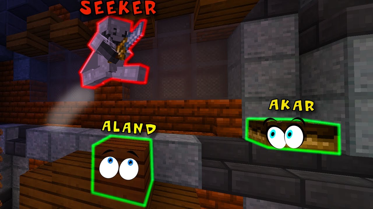 (Minecraft Hide & Seek) ?!پیاو کوژەکە بەسەرما ڕۆشت چۆن منی نەبینی
