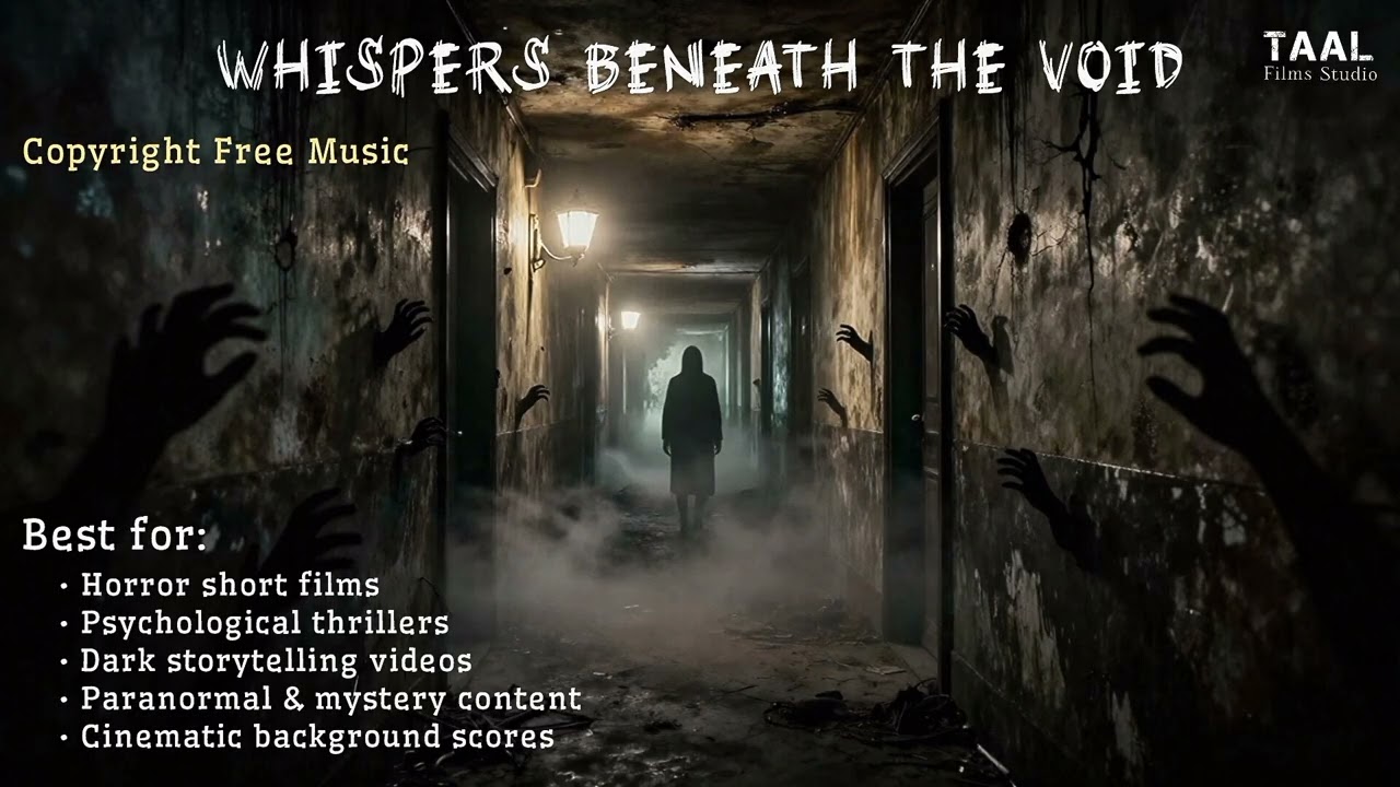 {Copyright Free} Whispers Beneath the Void | Dark Ambient Horror Music | TAAL Films Studio
