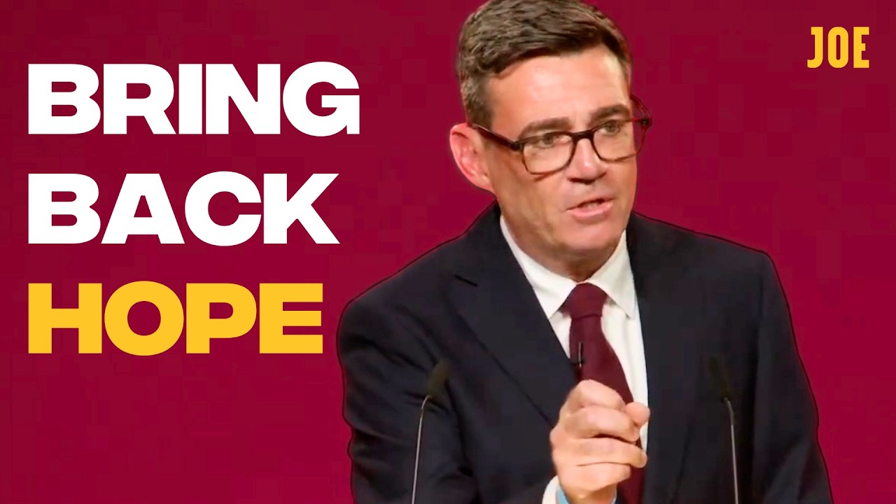 WATCH: Andy Burnham's first speech as Labour leader