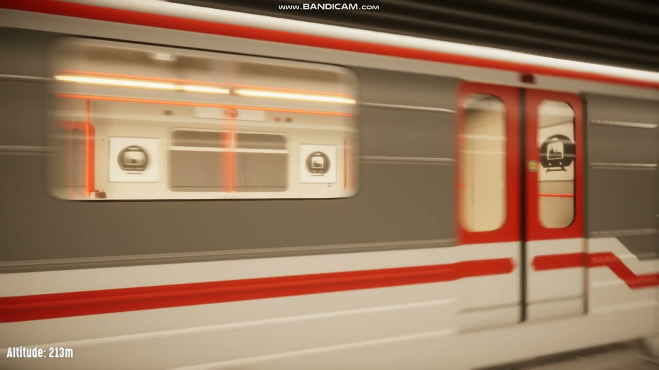 PRAGUE METRO SIMULATOR  | Linka A - Strasnickra Station