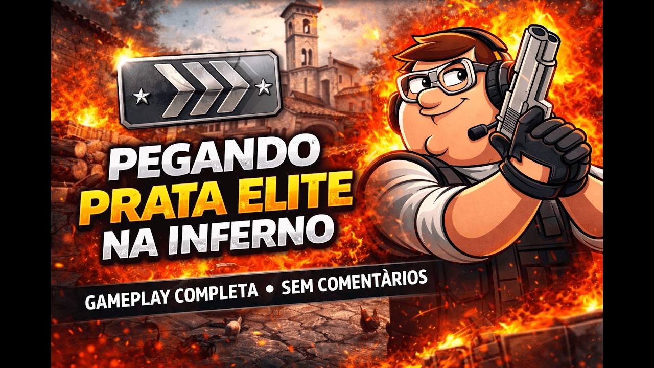 Pegando Prata ELITE na Inferno - Gameplay COMPLETA - Sem comentários