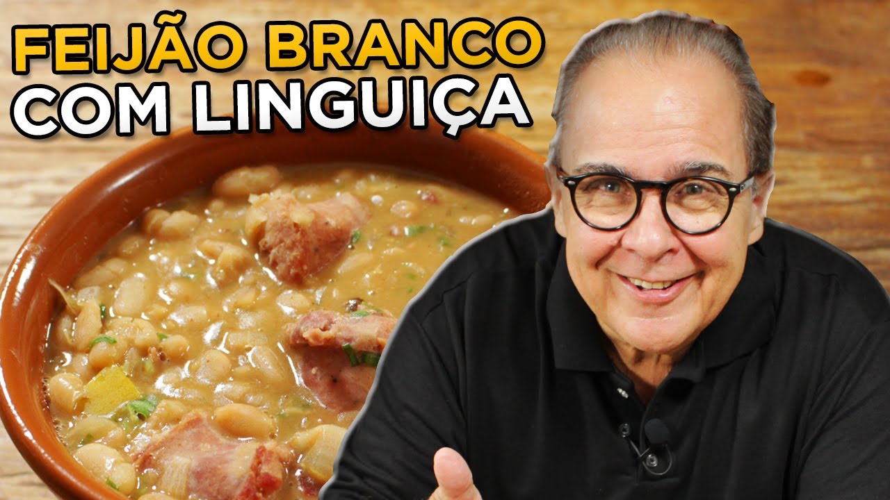 Feijão Branco com Linguiça - Chef Taico