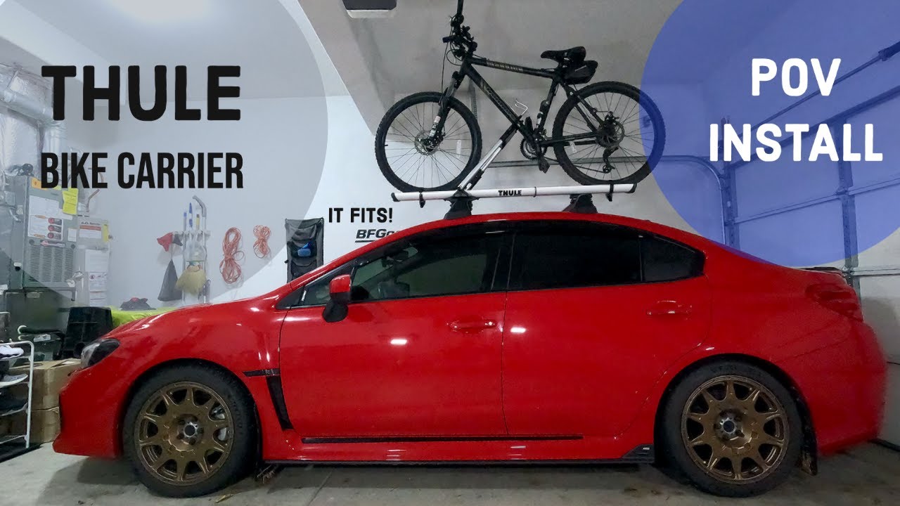 How To Install a THULE Bike Carrier | 2018+ Subaru WRX/STI