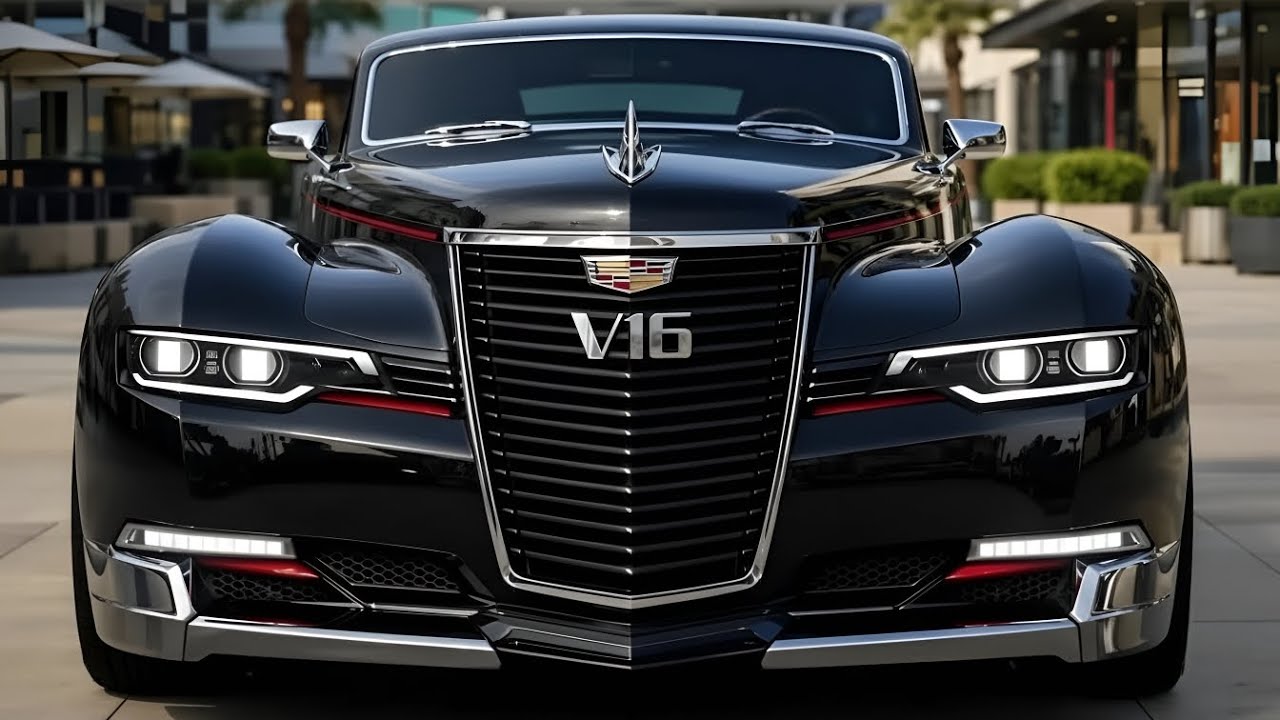 Cadillac V16 Monster 2026 года — это нечто невероятное! Самый мощный роскошный седан из когда-либ...