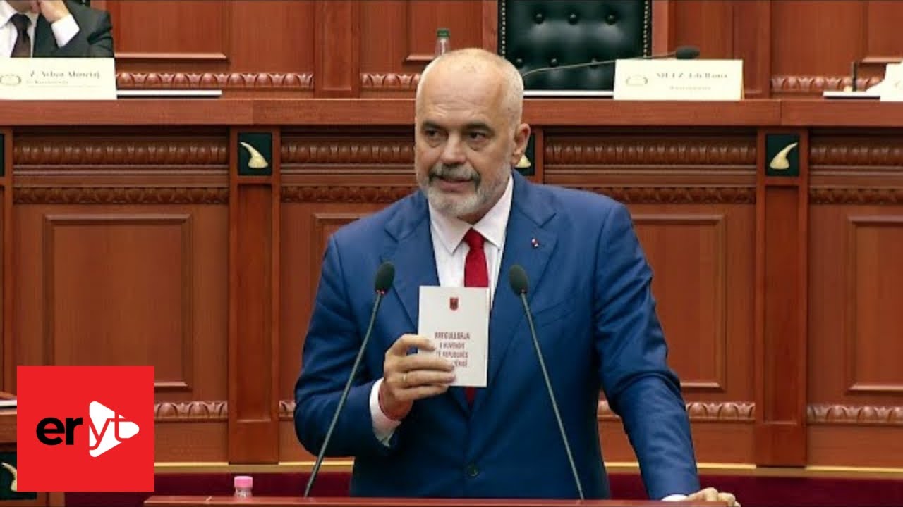 Kryeministri Edi Rama - Fjala n&euml; Kuvendin e Shqip&euml;ris&euml;