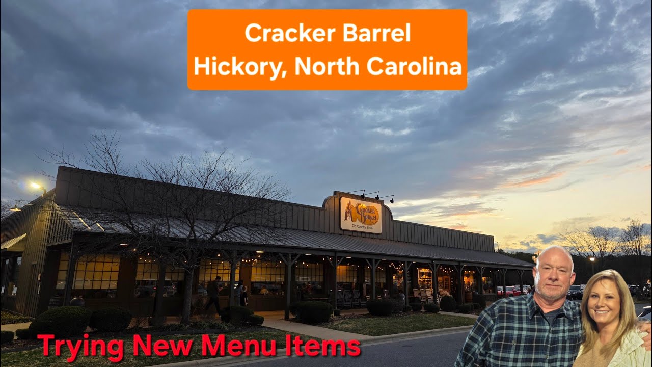 New Menu Items At Cracker Barrel - Hickory, NC